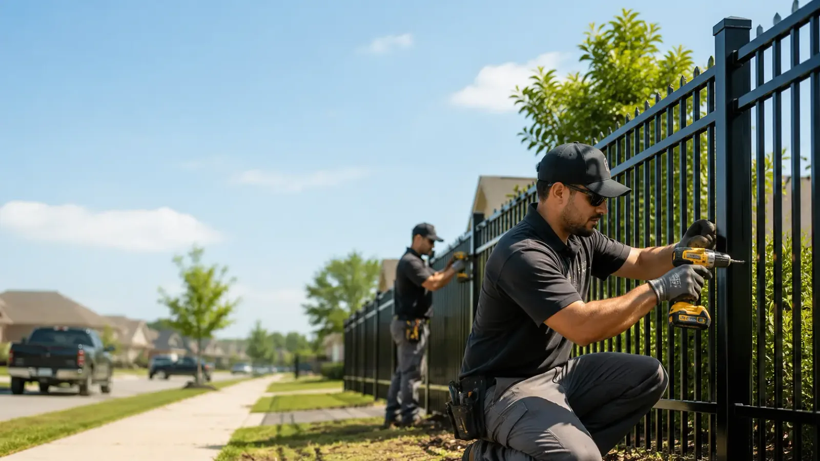Metal Fence Installation in Bunkie, LA